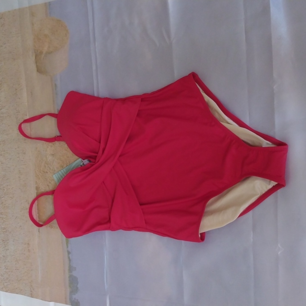Coastal Blue One-piece Swimsuit.